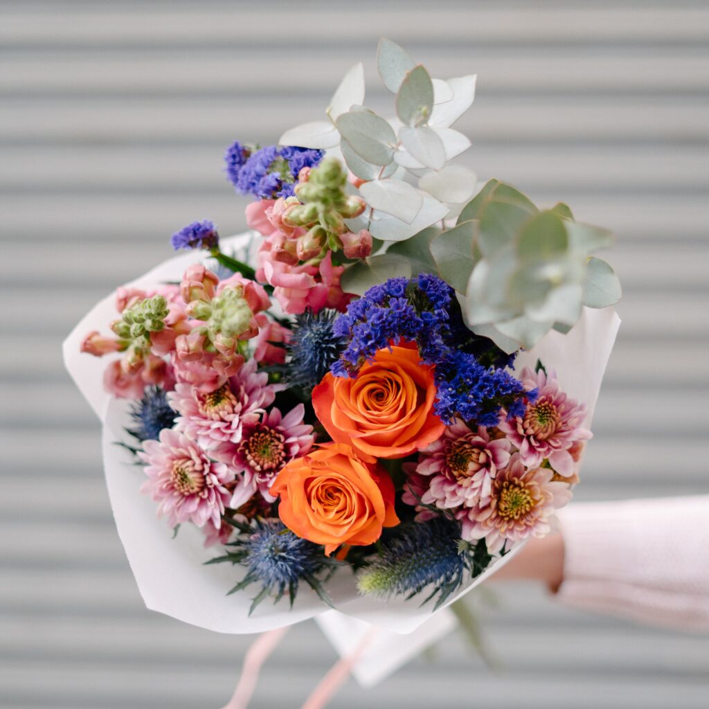 Fresh roses styled for a special occasion by Petal & Post