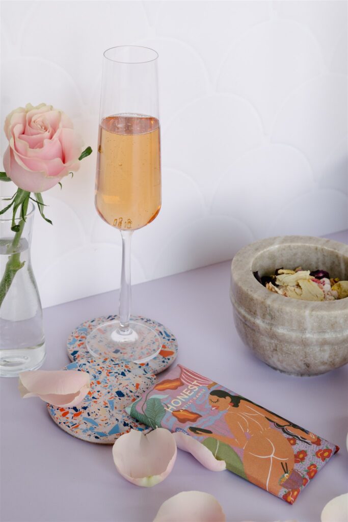 Curated gift box of goods from local makers by Petal & Post